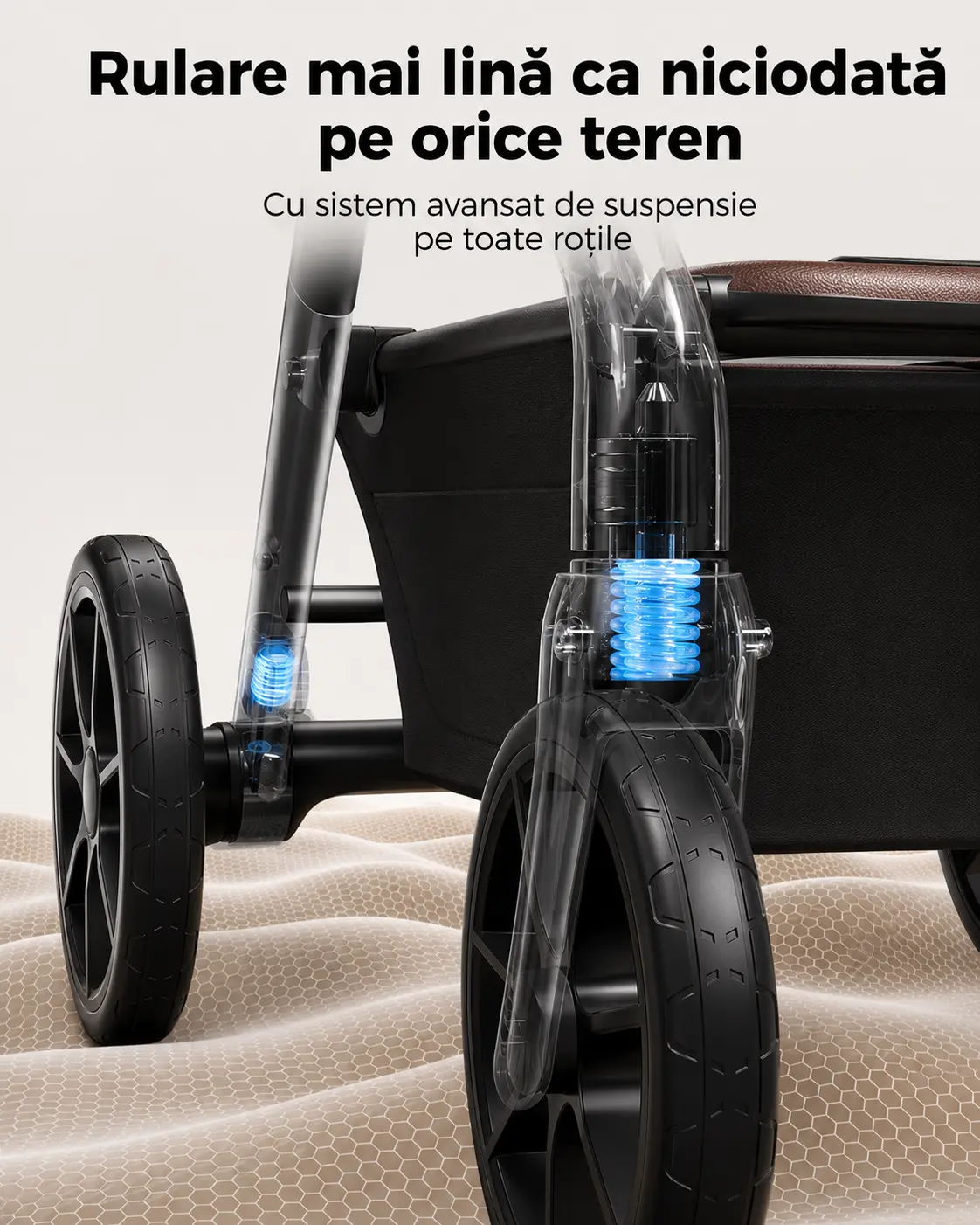 Cărucior Momcozy ChangeGo — imagine 4